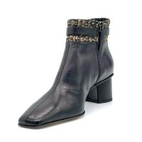 Кожаные полусапожки на небольшом каблуке Арт. 54547-0 F.EDDA ST T.3391
