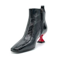 Полусапожки из лакированной кожи на каблуках Арт. 53547-0 F.EDDA ST. T.3687RED