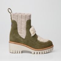Ботинки из замши зеленого цвета Арт. ADELAIDE 2515468D/5 VERDE