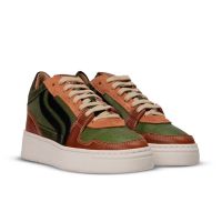 Разноцветные кроссовки из натуральных материалов Арт. Scarpa01